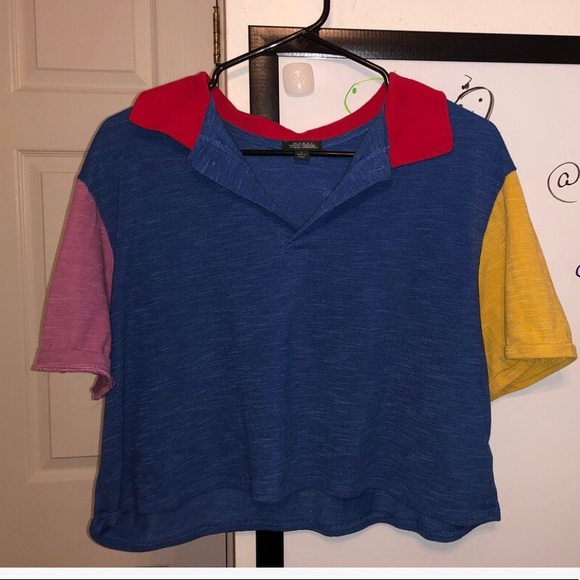 Primary color crop top ❤️ - Picture 1 of 2